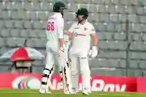 Bangladesh Trail by 25 Runs as Mehidy, Nahid Shine – 1st Test, Day 2 Highlights