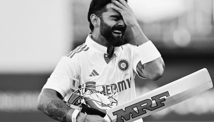 Fans, peers, and celebrities share heartfelt tributes and critiques as Kohli steps away from Test cricket.